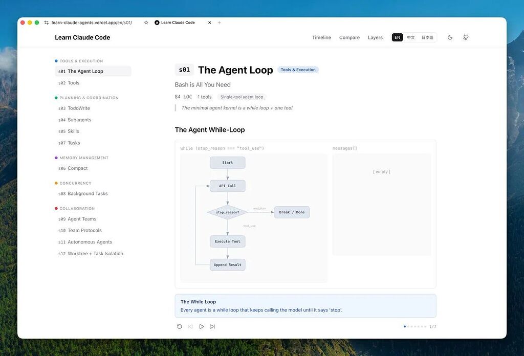 26.7K 星标！Learn Claude Code 12 节课手搓Cursor，AI 编程Agent ...